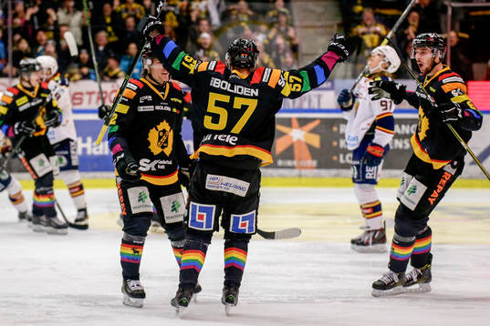 Skellefteås Emil Djuse och Marcus Pettersson och Jesper