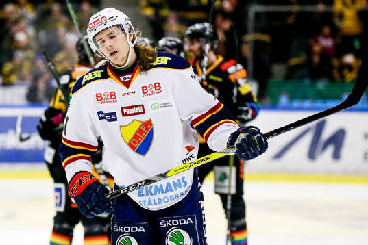 Djurgårdens Jonathan Davidsson deppar