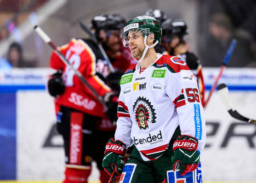 Frölundas Jonathan Sigalet deppar