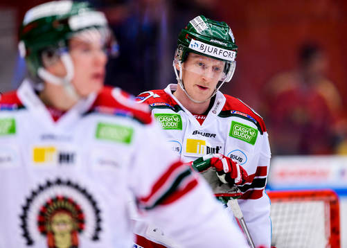 Frölundas Simon Hjalmarsson deppar