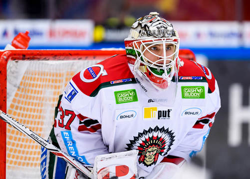 Frölundas målvakt Johan Gustafsson