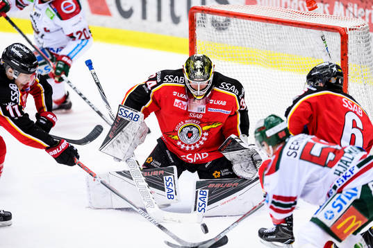 Luleås målvakt Joel Lassinatti