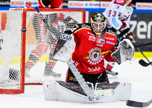 Luleås målvakt Joel Lassinatti