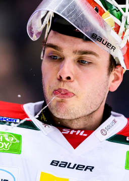 Frölundas målvakt Johan Gustafsson