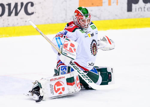 Frölundas målvakt Dan Bakala