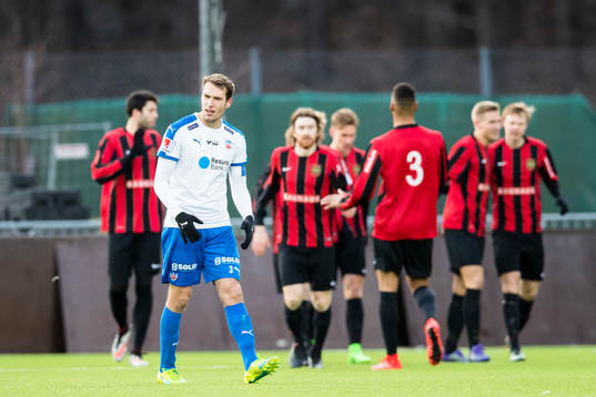 Helsingborgs Frederik Helstrup deppar