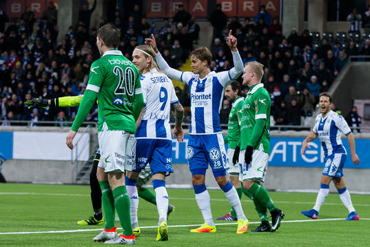IFK Göteborgs Thomas Rogne jublar