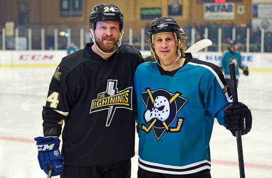 Lightnings Jonas Frögren och Dronts Jonathan Hedström