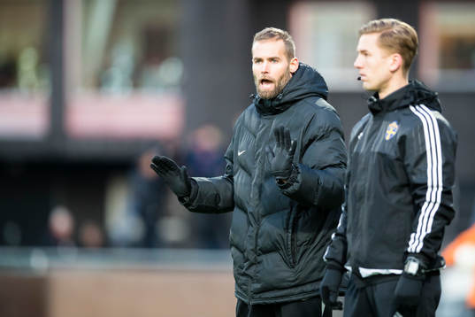 Brommapojkarnas tränare Olof Mellberg