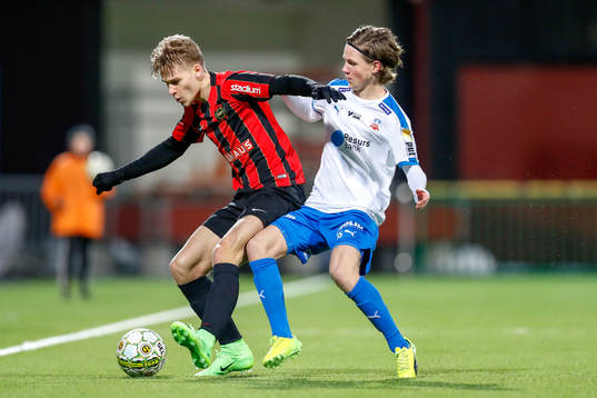 Brommapojkarnas Felix Beijmo och Helsingborgs Max Svensson