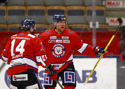 Linköpings Marcell Müller jublar