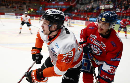 Karlskronas Emil Lundberg, Linköpings Niklas Fogström
