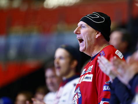 Linköpings supporter jublar