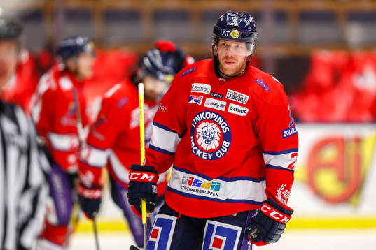 Linköpings Marcel Müller jublar