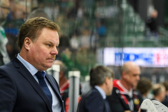 Färjestads Tränare Leif Carlsson