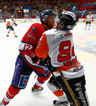 Linköpings Sebastian Karlsson och Karlskronas Jimmy