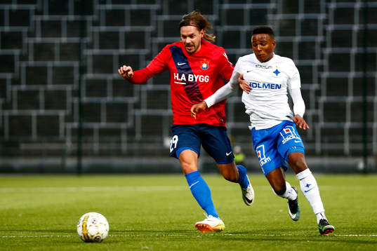 Örgrytes Danny Ervik och Norrköpings Niclas Eliasson