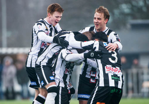 Landskronas Dennis Olofsson, Rasmus Alm, Viktor Svensson