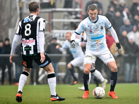 Landskronas Måns Ekvall och Gefles Piotr Johansson