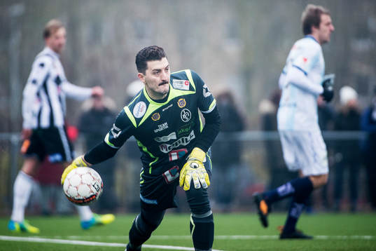 Landskronas målvakt Ivo Vazgec