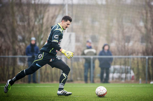 Landskronas målvakt Ivo Vazgec