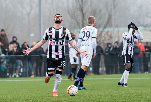 Landskronas Igor Arsenijevic och Sadat Karim deppar