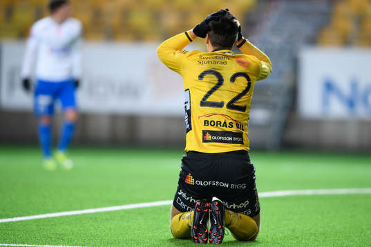 Elfsborgs Viktor Prodell deppar