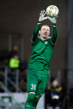 Värnamos målvakt Tobias Andersson