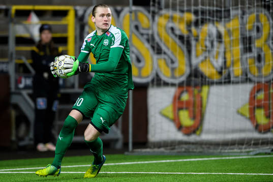 Värnamos målvakt Tobias Andersson