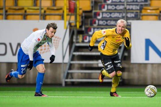 Elfsborgs Simon Lundevall och Värnamos Victor Nilsson