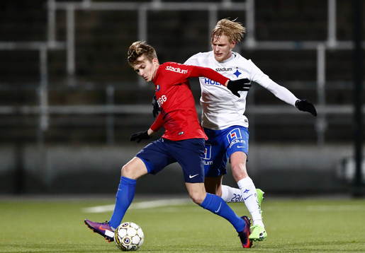 Örgrytes Andreas Östling och Norrköpings Kalle Holmberg
