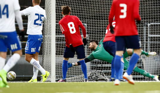 Örgrytes målvakt Stojan Lukic