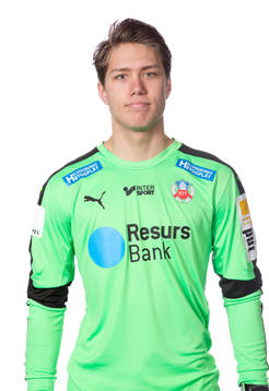 Helsingborgs målvakt Kalle Joelsson