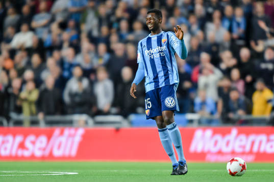 Djurgårdens Souleymane Kone deppar