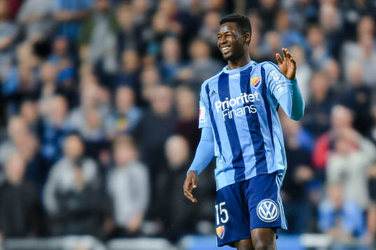 Djurgårdens Souleymane Kone deppar
