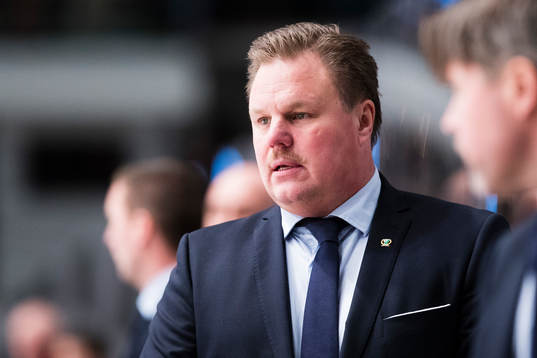 Färjestads tränare Leif Carlsson