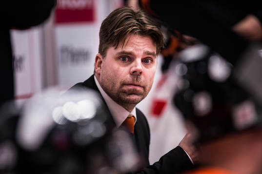 Karlskronas tränare Ove Molin  deppar