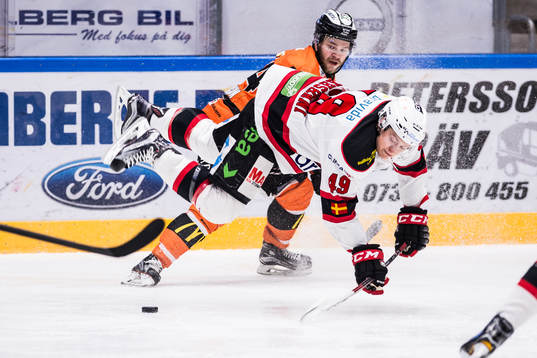 under ishockeymatchen i SHL mellan Karlskrona och Malmö