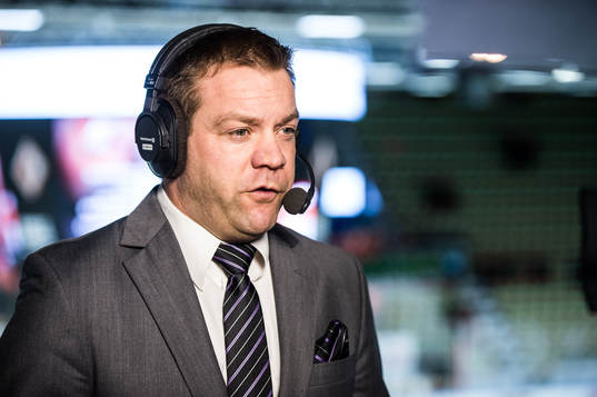Cmore kommentator Jörgen Larsson