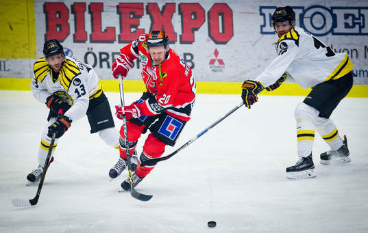 Brynäs Ryan Gunderson och Örebros Marcus Weinstock