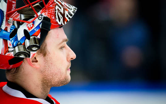 Örebros målvakt Julius Hudacek