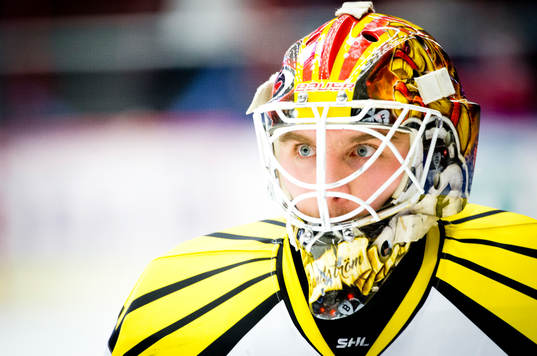 Brynäs målvakt Felix Sandström