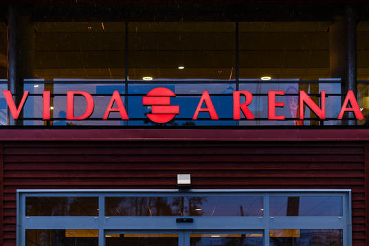 Generell bild på Vida arena