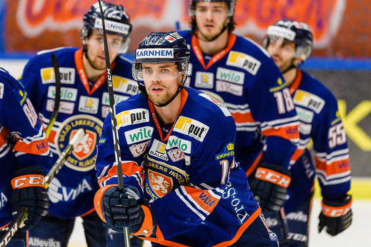 Växjös Emil Pettersson jublar