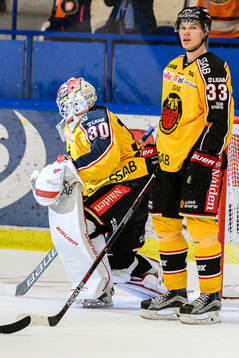 Luleås målvakt Filip Gustavsson och Christopher