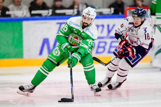 Rögles Kevin Marshall och Linköpings Jacob Lilja
