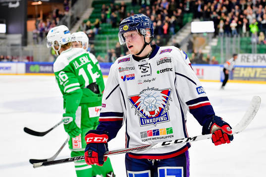 Linköpings Anton Karlsson deppar