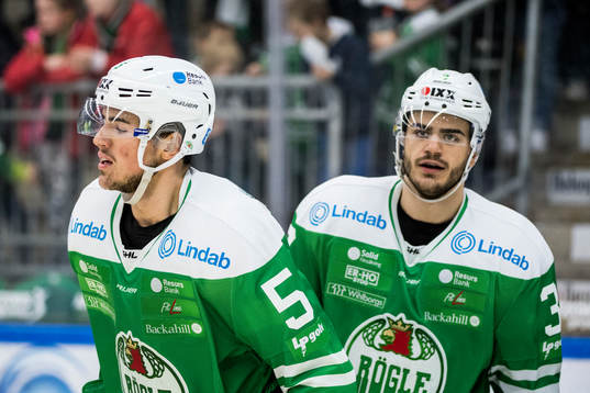 Rögles Alen Bibic och Almen Bibic deppar