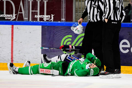 Rögles Kevin Marshall har ont