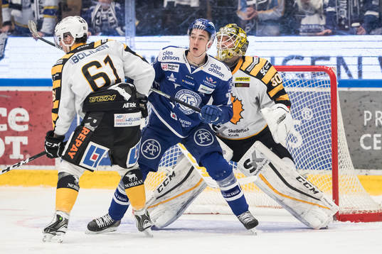 Leksands Tobias Forsberg och Skellefteås Fredrik Lindgren